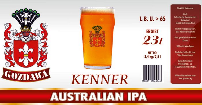Kits for making beer at home Australian IPA