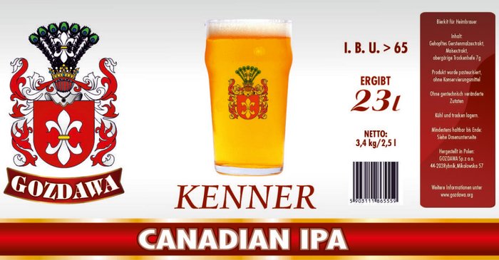 Kits for making beer at home Canadian IPA
