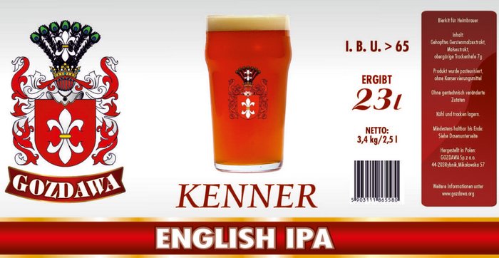 Kits for making beer at home English IPA