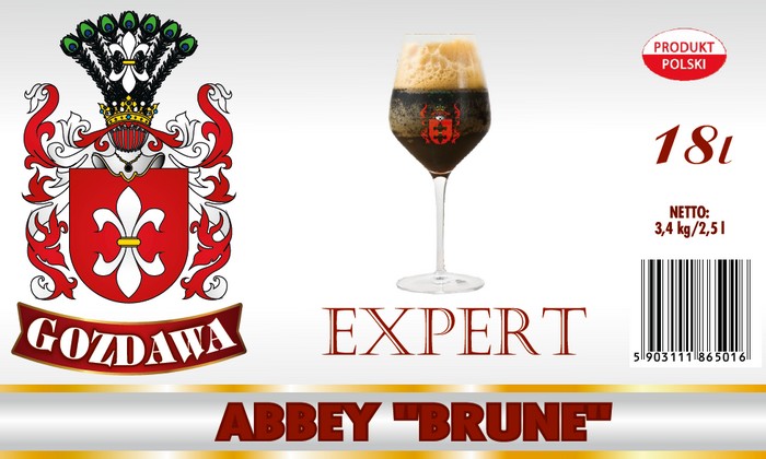 Zestaw do domowego wyrobu piwa Abbey Brune