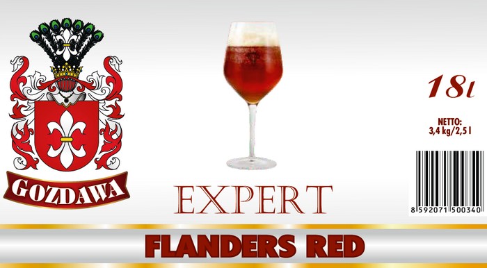 Sada pre domáce piva Flandern Red
