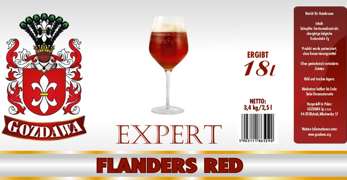 Kits for making beer at home Flandern Red