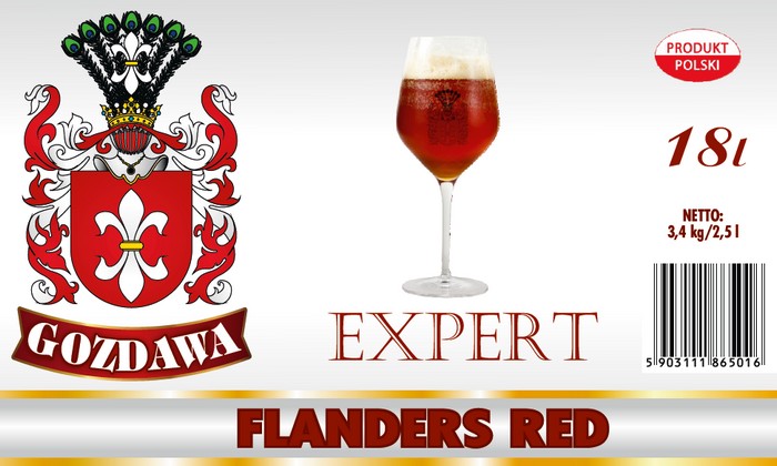 Kit per la produzione di birra a casa Flandern Red