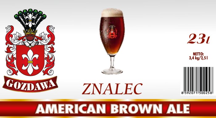 Sada pre domáce piva American Brown Ale