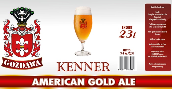 Kits for making beer at home American Gold Ale