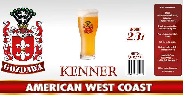 Kits for making beer at home American West Coast