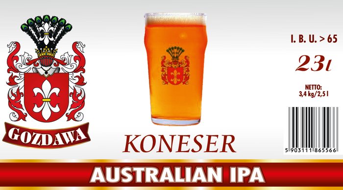 Zestaw do domowego wyrobu piwa Australian IPA