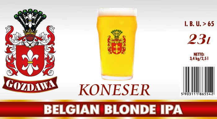 Zestaw do domowego wyrobu piwa Belgian Blonde IPA