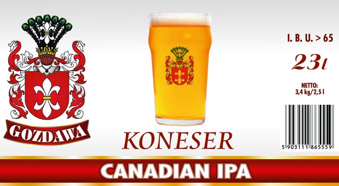Zestaw do domowego wyrobu piwa Canadian IPA