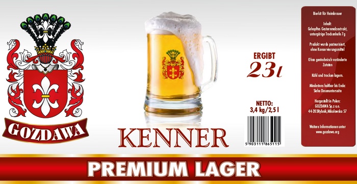 Kits for making beer at home Premium Lager