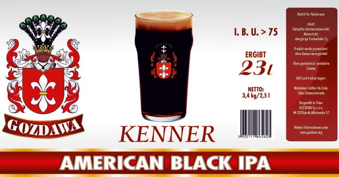 Kits for making beer at home American Black IPA