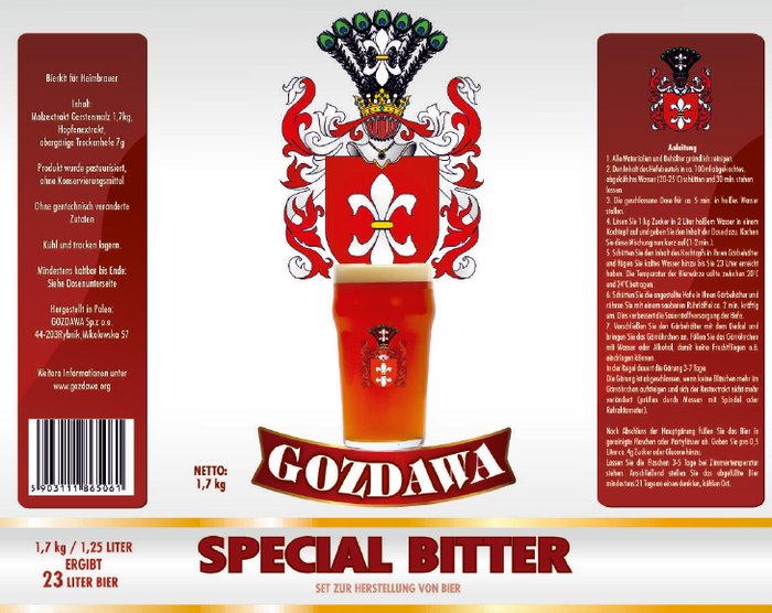 Kit per la produzione di birra a casa Special Bitter